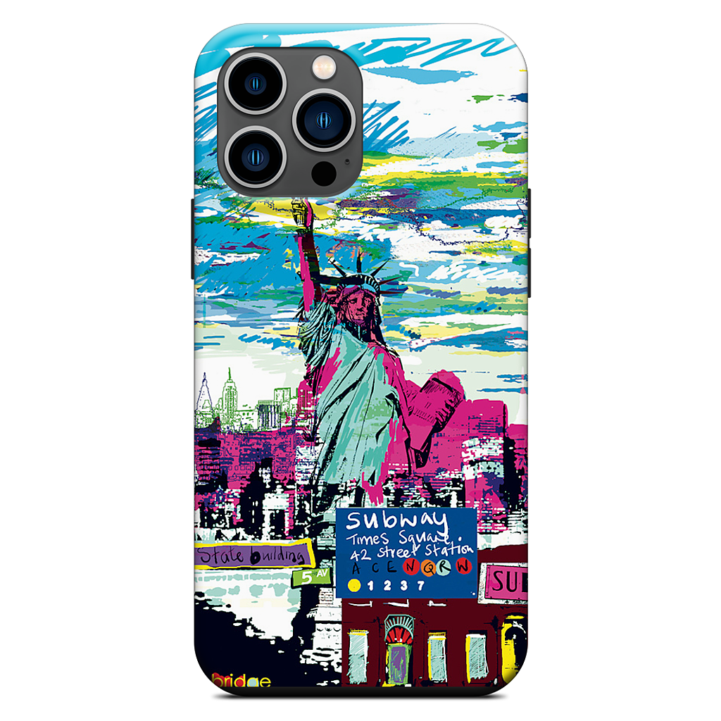 New York Skyline iPhone Case