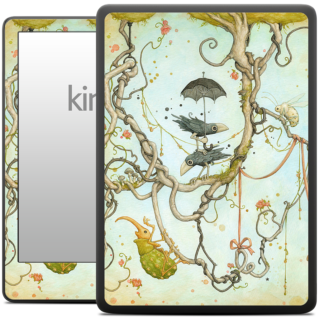 In The Woods Kindle Skin