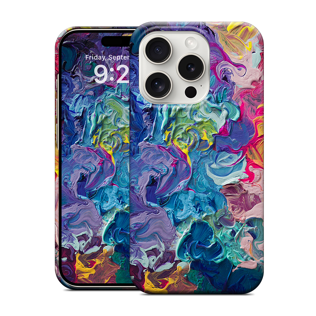 Rainbow Flow Abstract iPhone Case