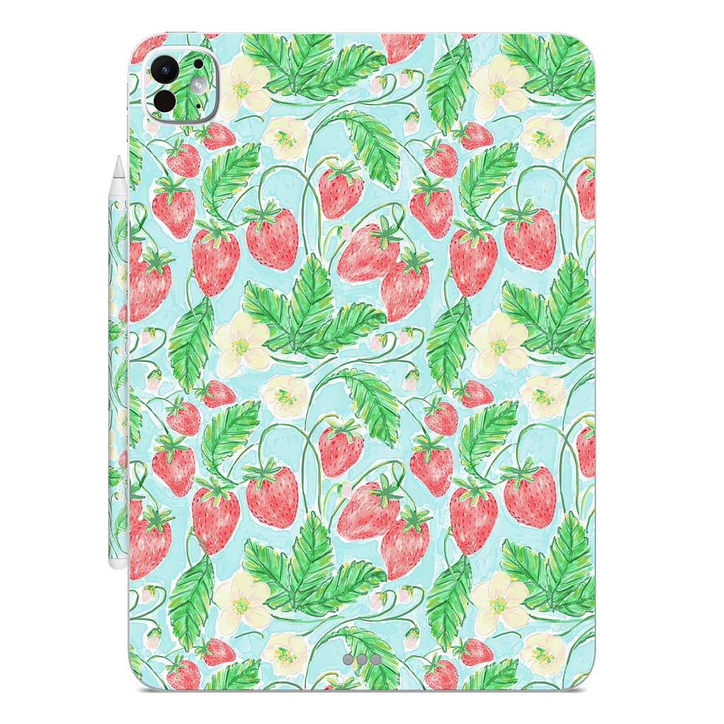 Wild Strawberries iPad Skin