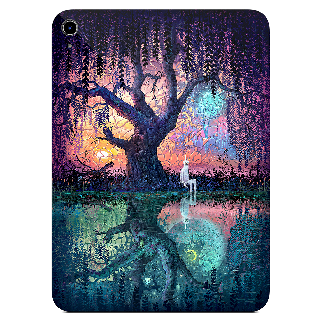 On the Banks of Broken Worlds iPad Skin