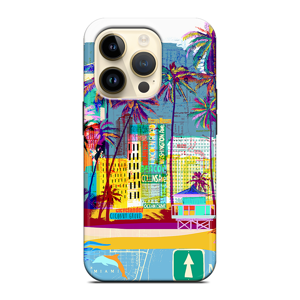 Miami iPhone Case