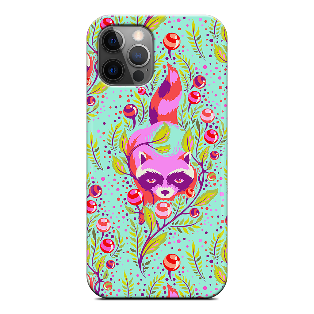 Raccoon Poppy iPhone Case