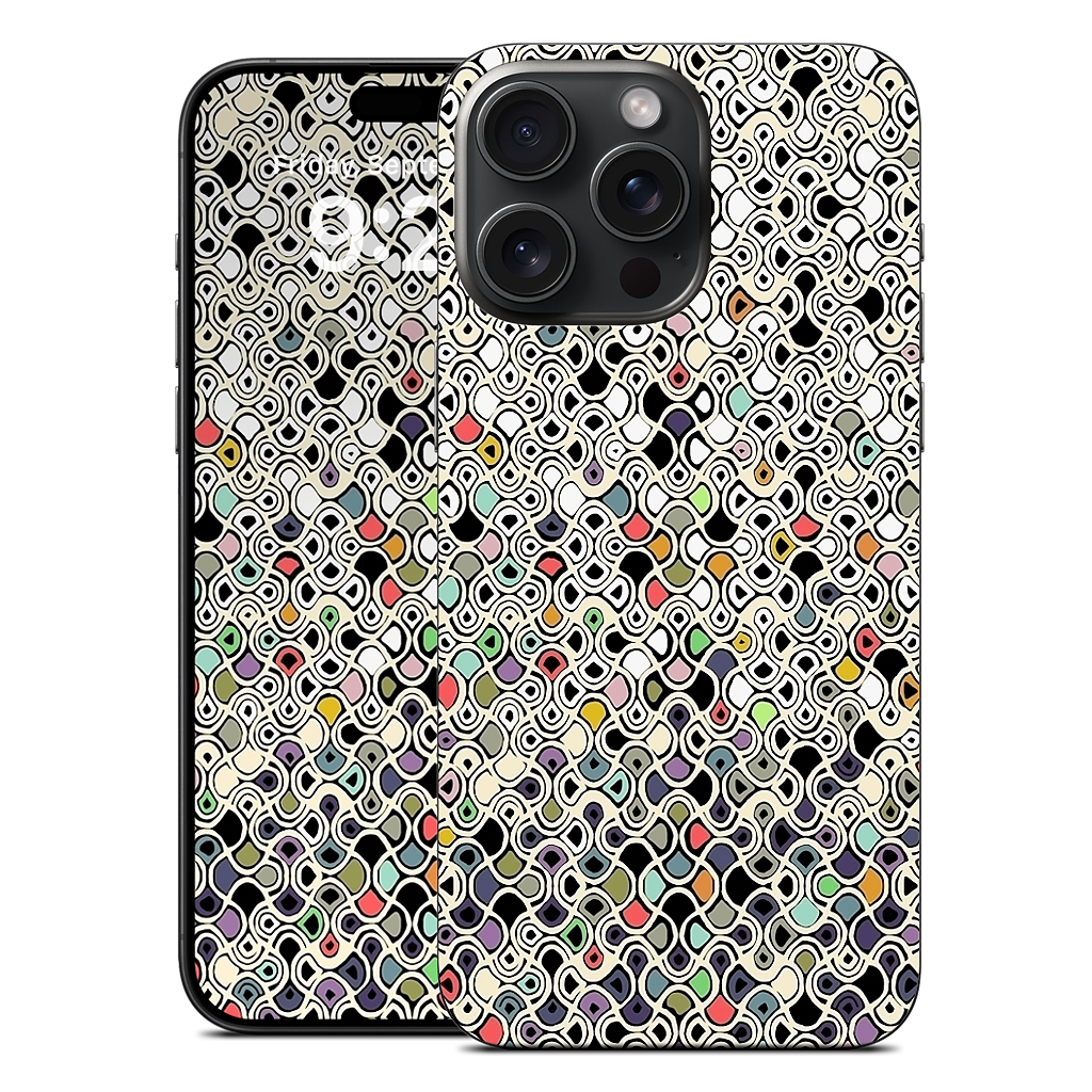 cellular ombre iPhone Skin