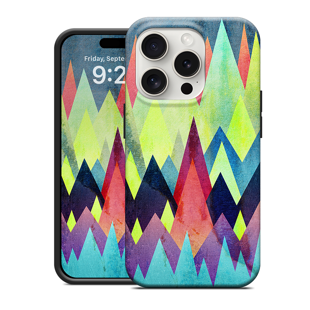 Land of northern lights iPhone Case