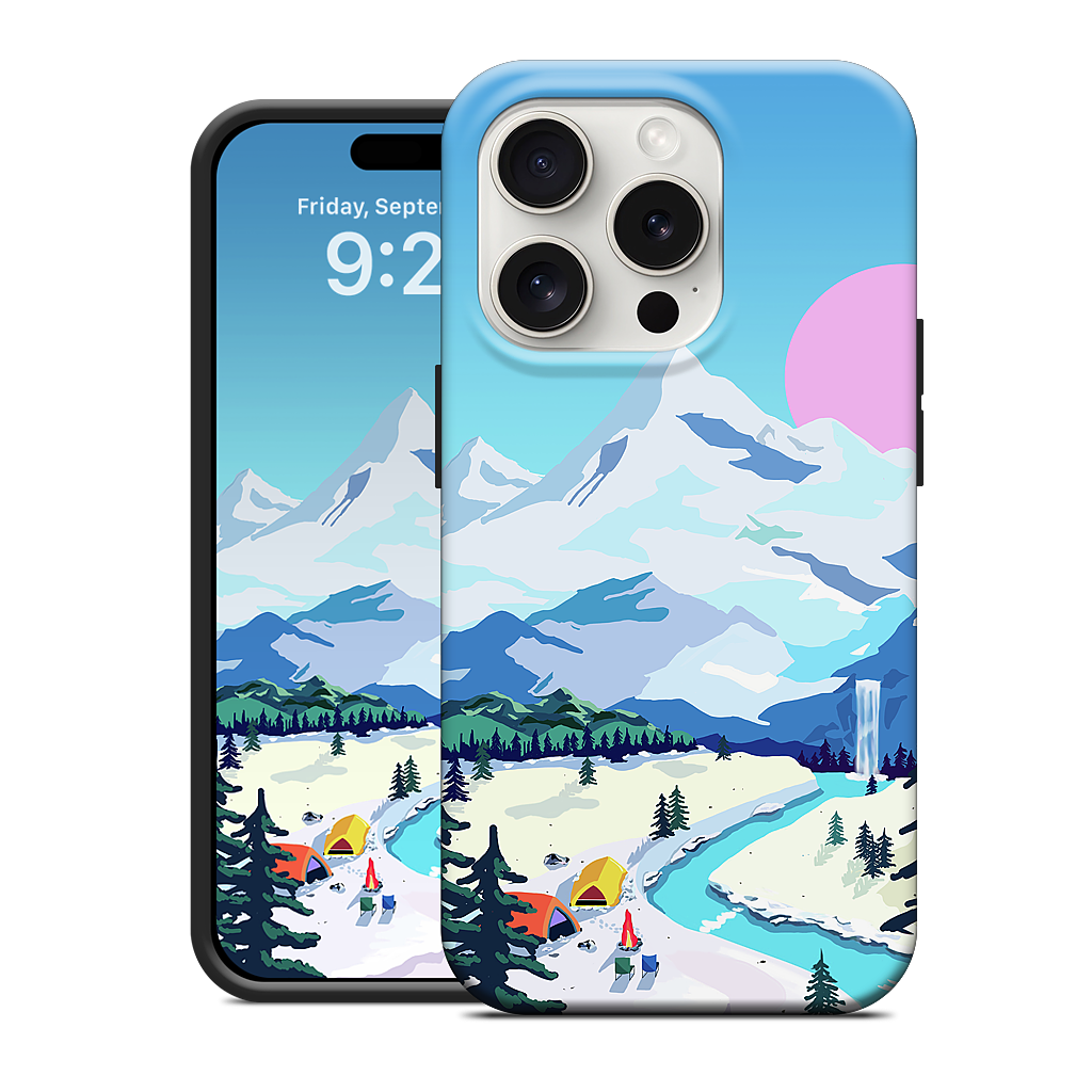 Mountains iPhone Case