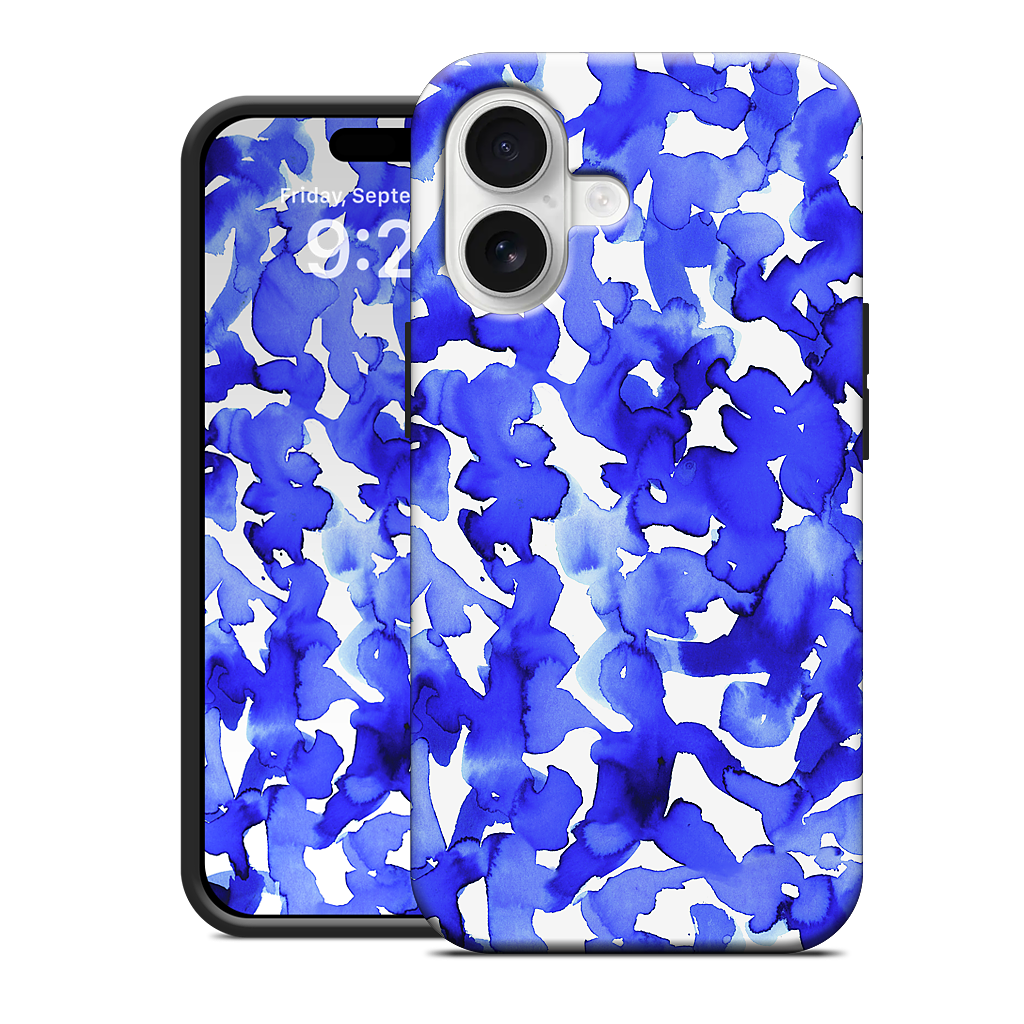 Energy Blue iPhone Case