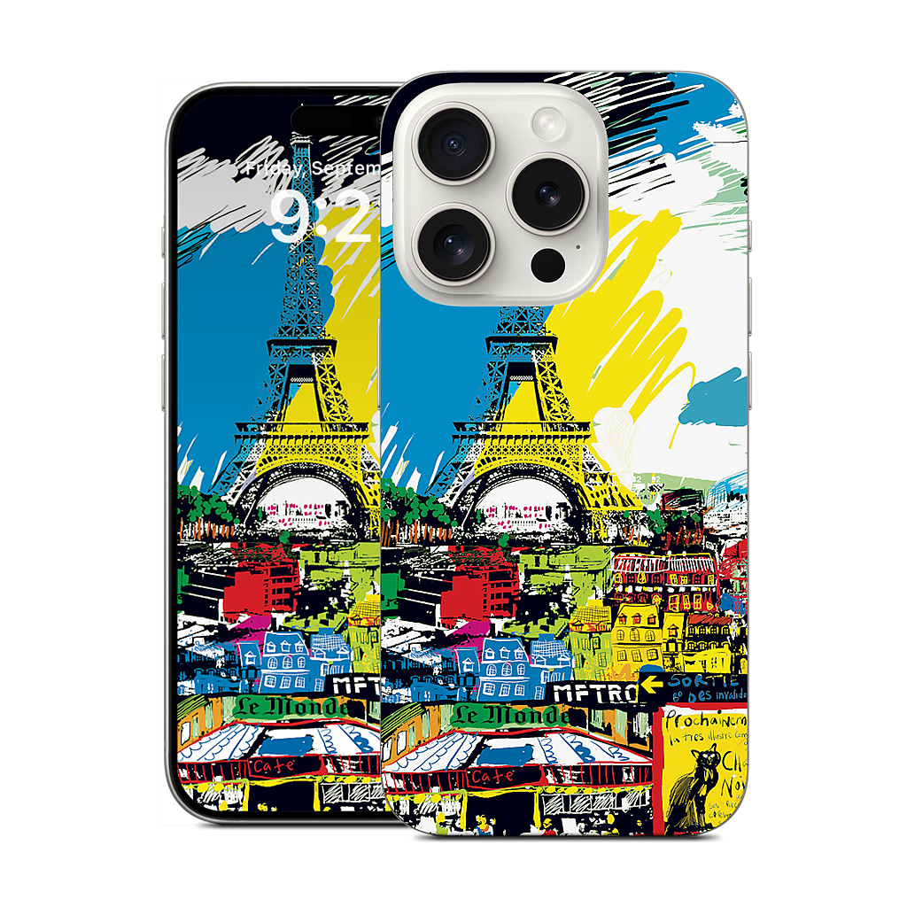 Paris Skyline iPhone Skin