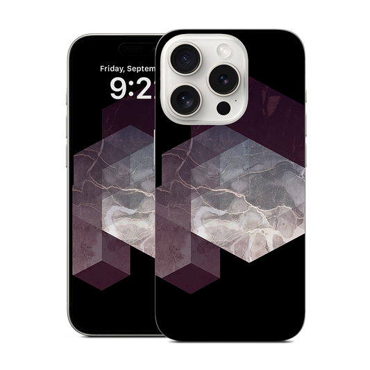 Marble Geometry iPhone Skin