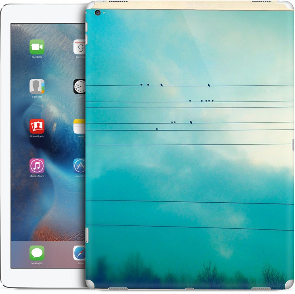 Birds on a wire iPad Skin