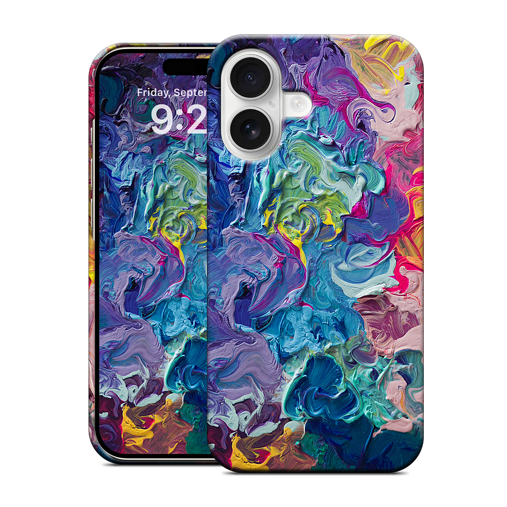 Rainbow Flow Abstract iPhone Case