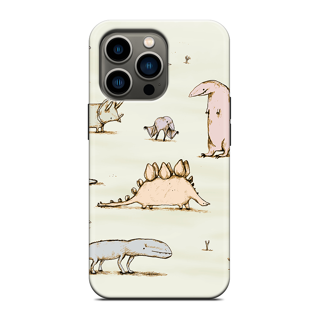 Dinosaurs iPhone Case