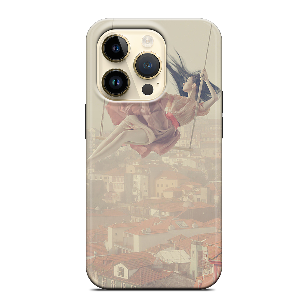 Swinging Over Oporto iPhone Case