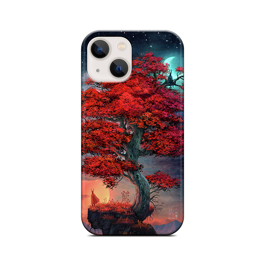 Light & Dark in Equal Parts iPhone Case