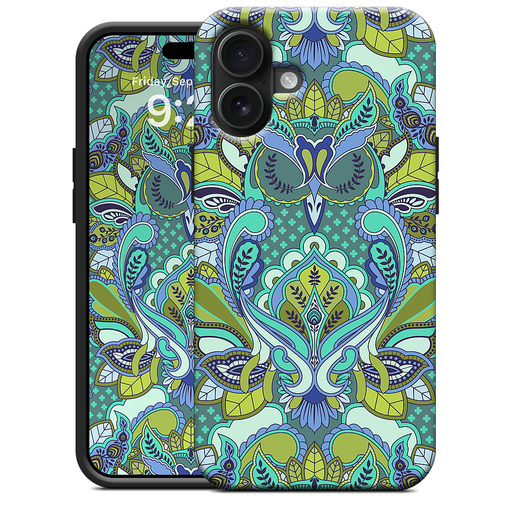 Owl Forget Me Not iPhone Case