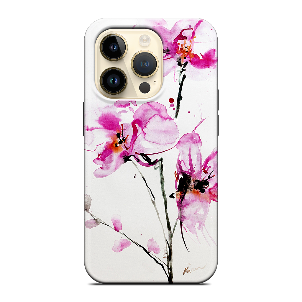 Orchids I iPhone Case