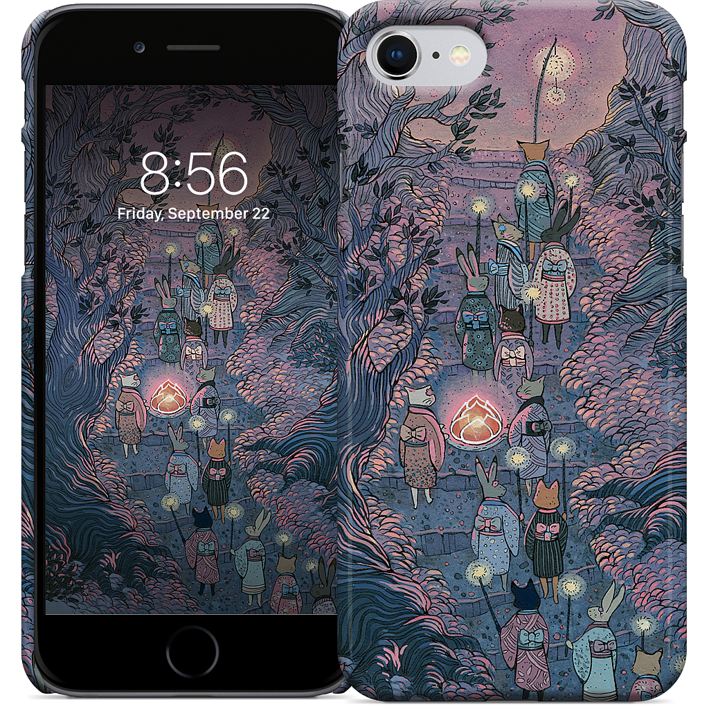 Woodland Procession iPhone Case