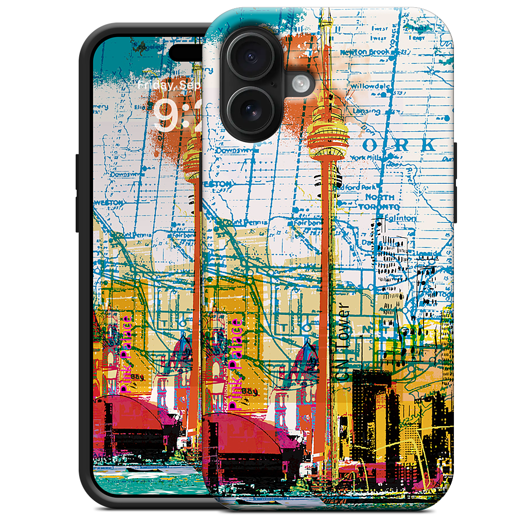 Toronto Skyline iPhone Case