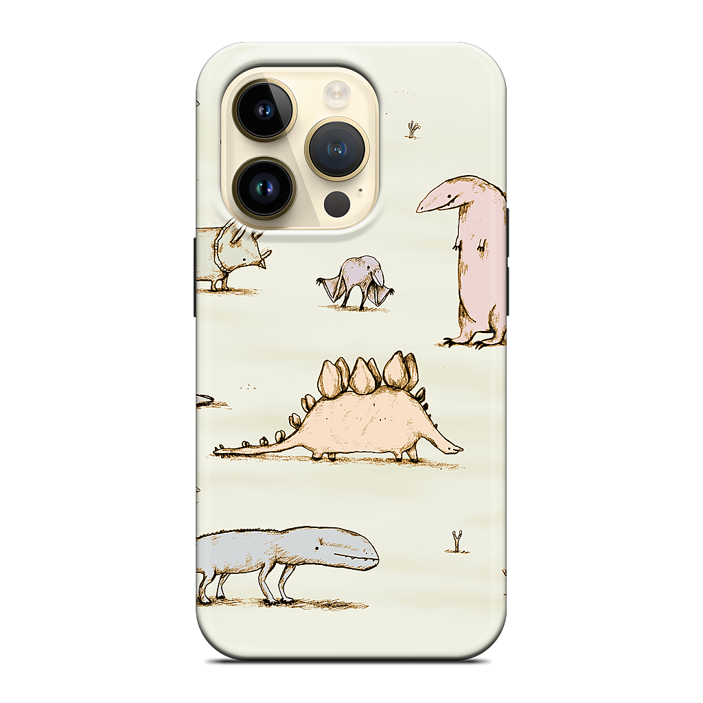 Dinosaurs iPhone Case