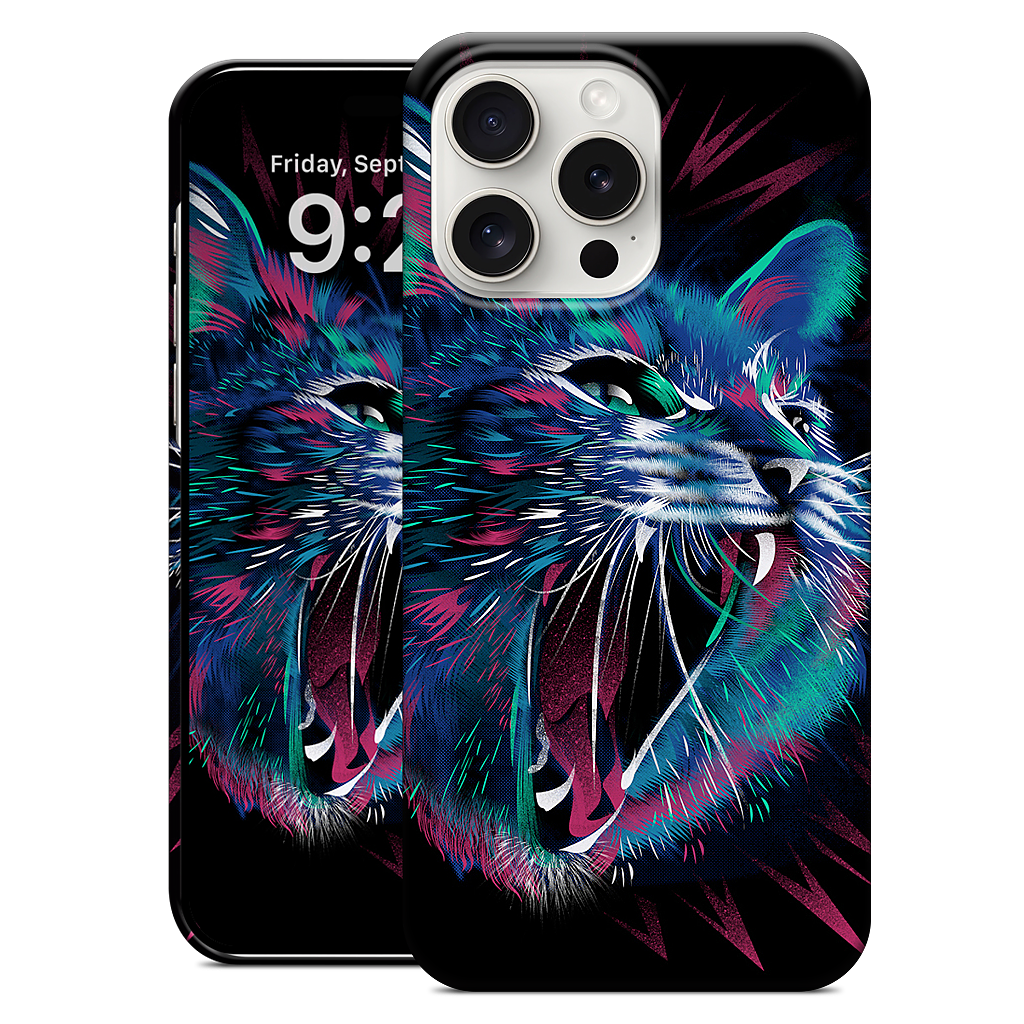 WILD CAT iPhone Case