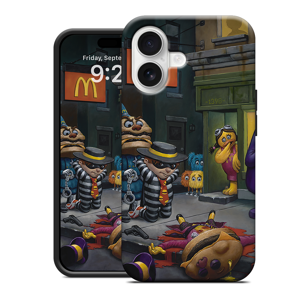 McCheese Gets Greased iPhone Case