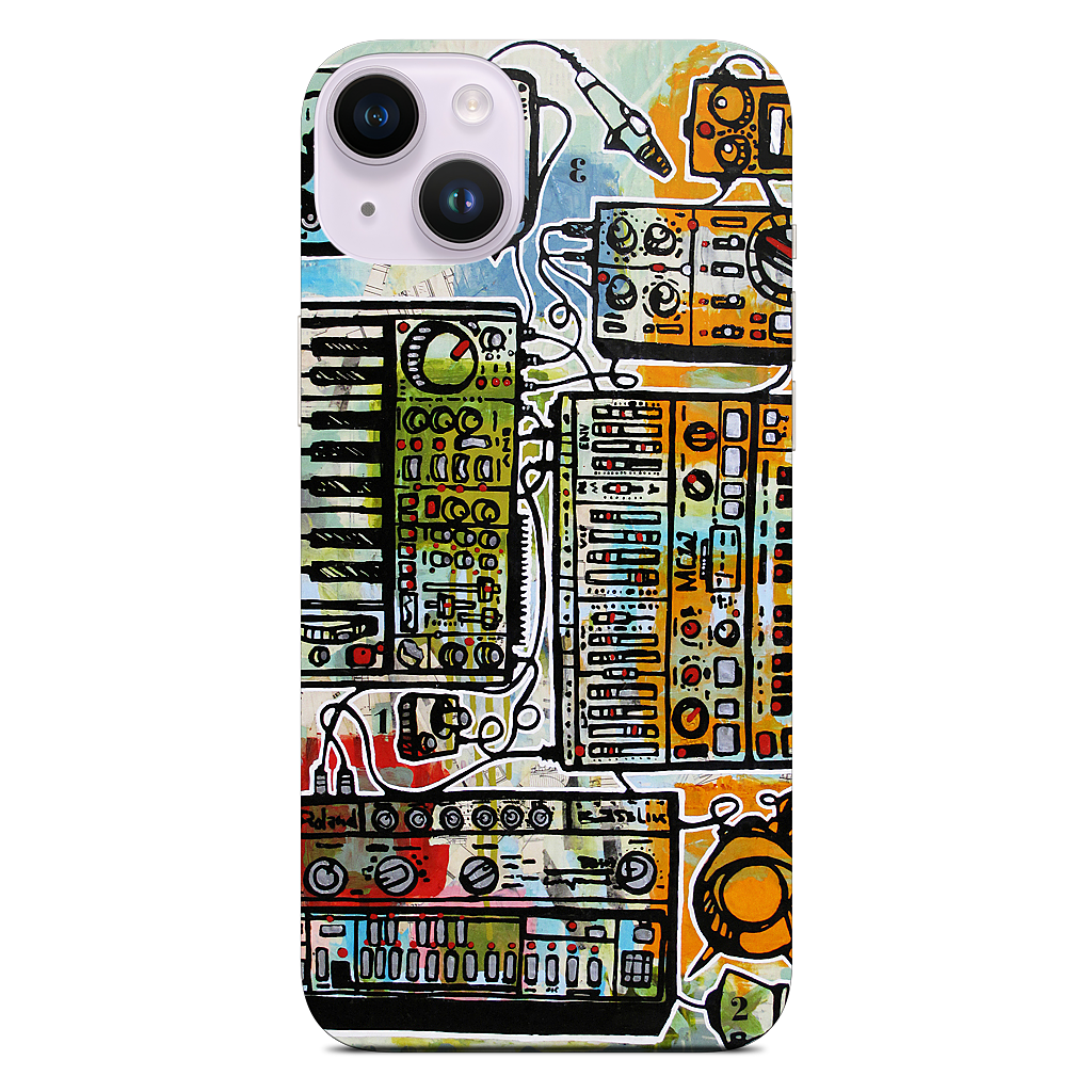 Control Voltages iPhone Skin