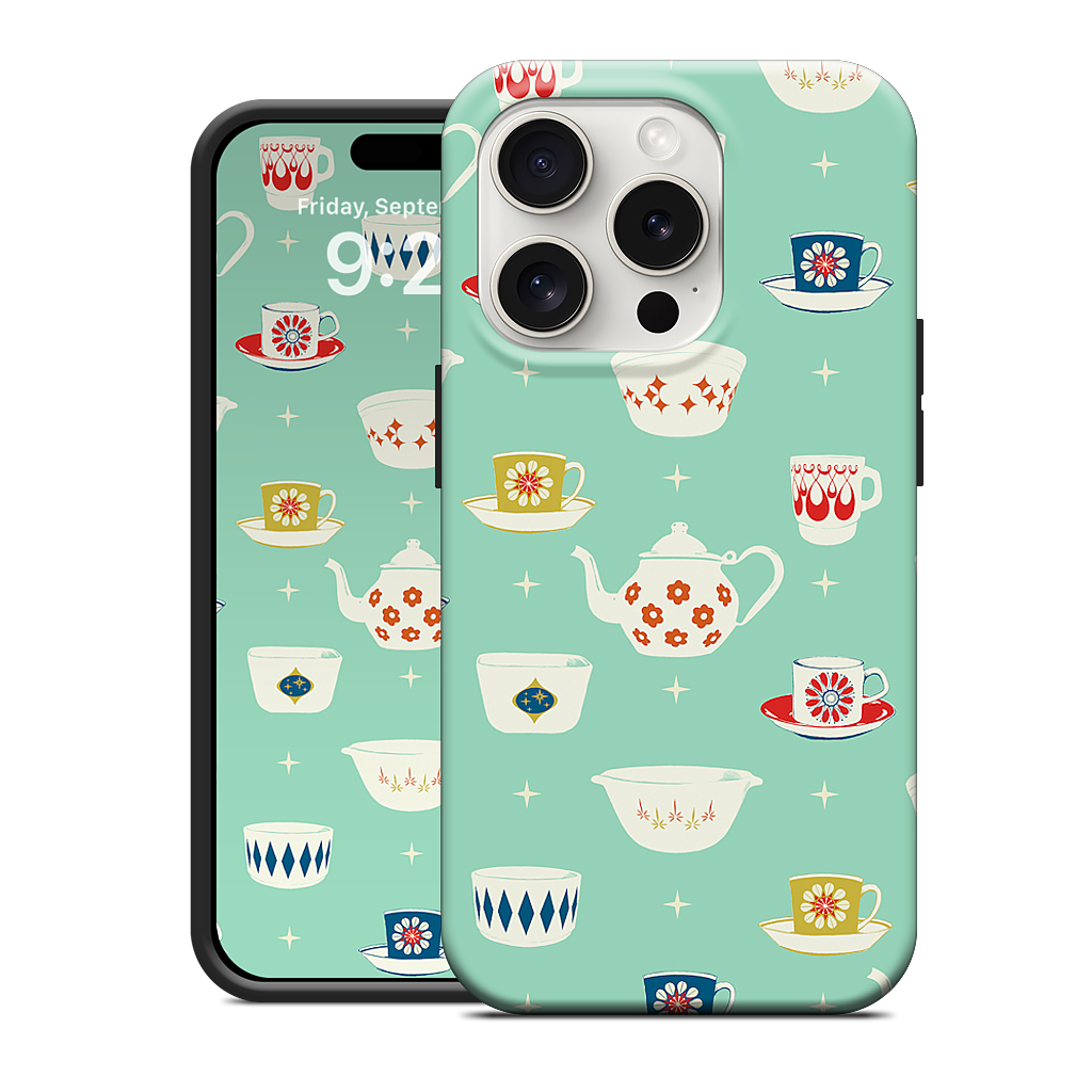 Happy Dishes iPhone Case