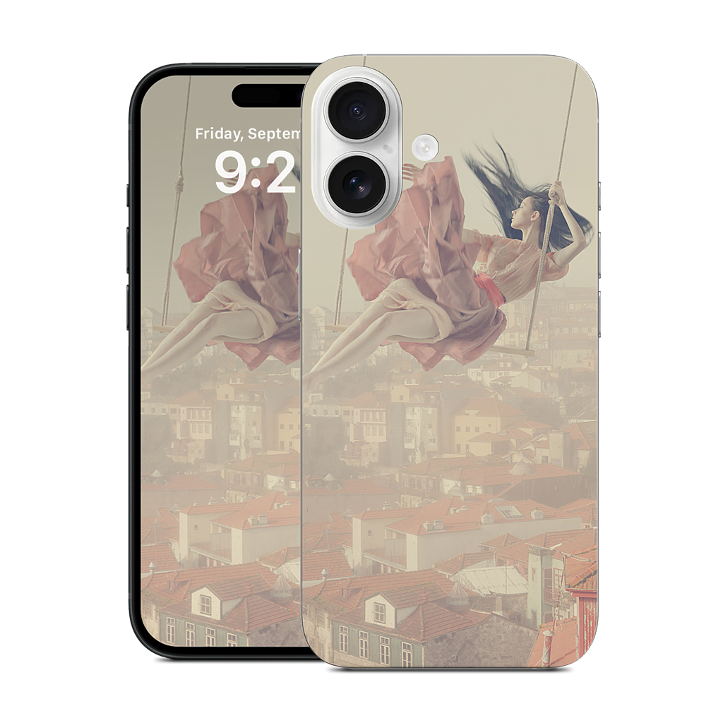 Swinging Over Oporto iPhone Skin