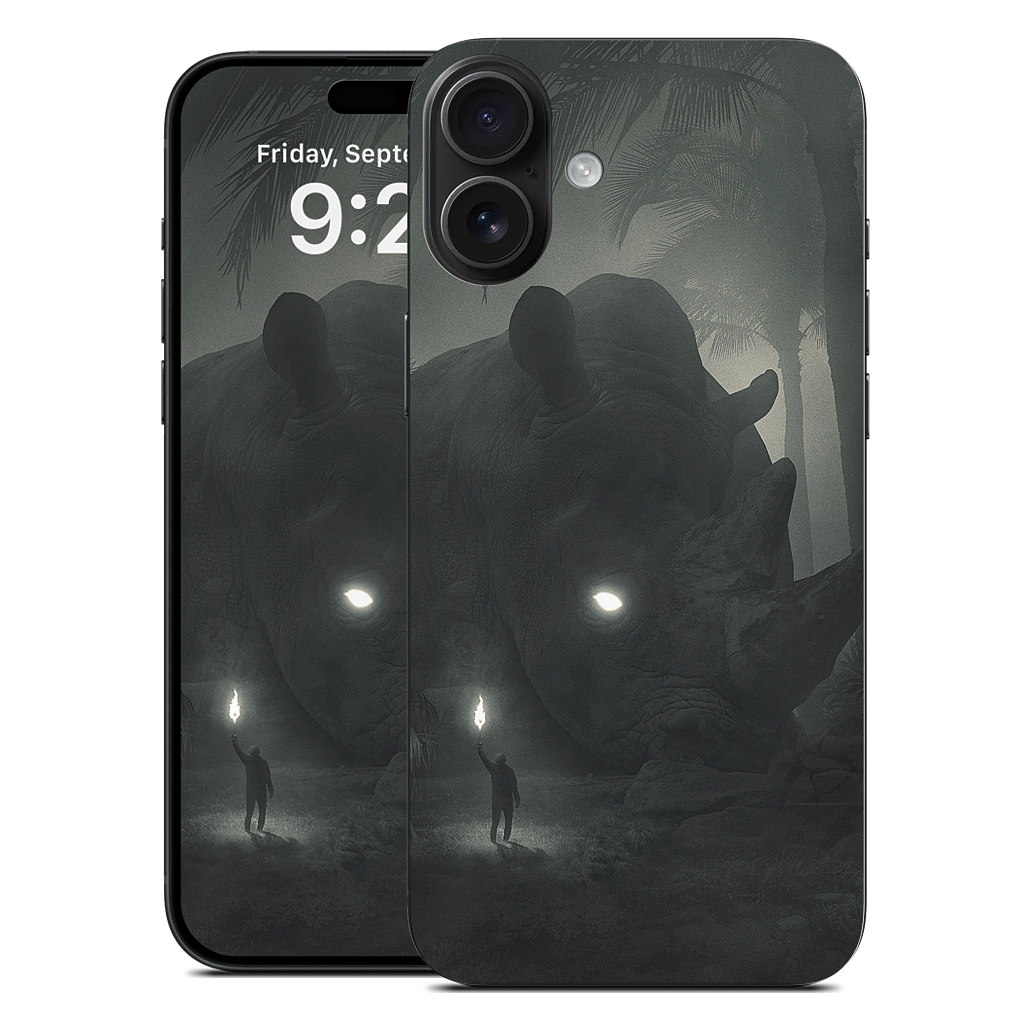 Face of Fear iPhone Skin