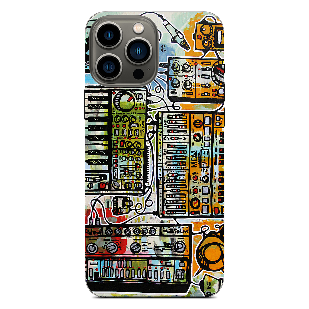 Control Voltages iPhone Skin