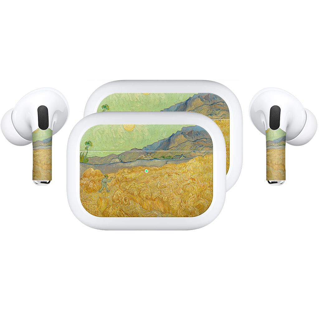 Wheatfield with a Reaper AirPods