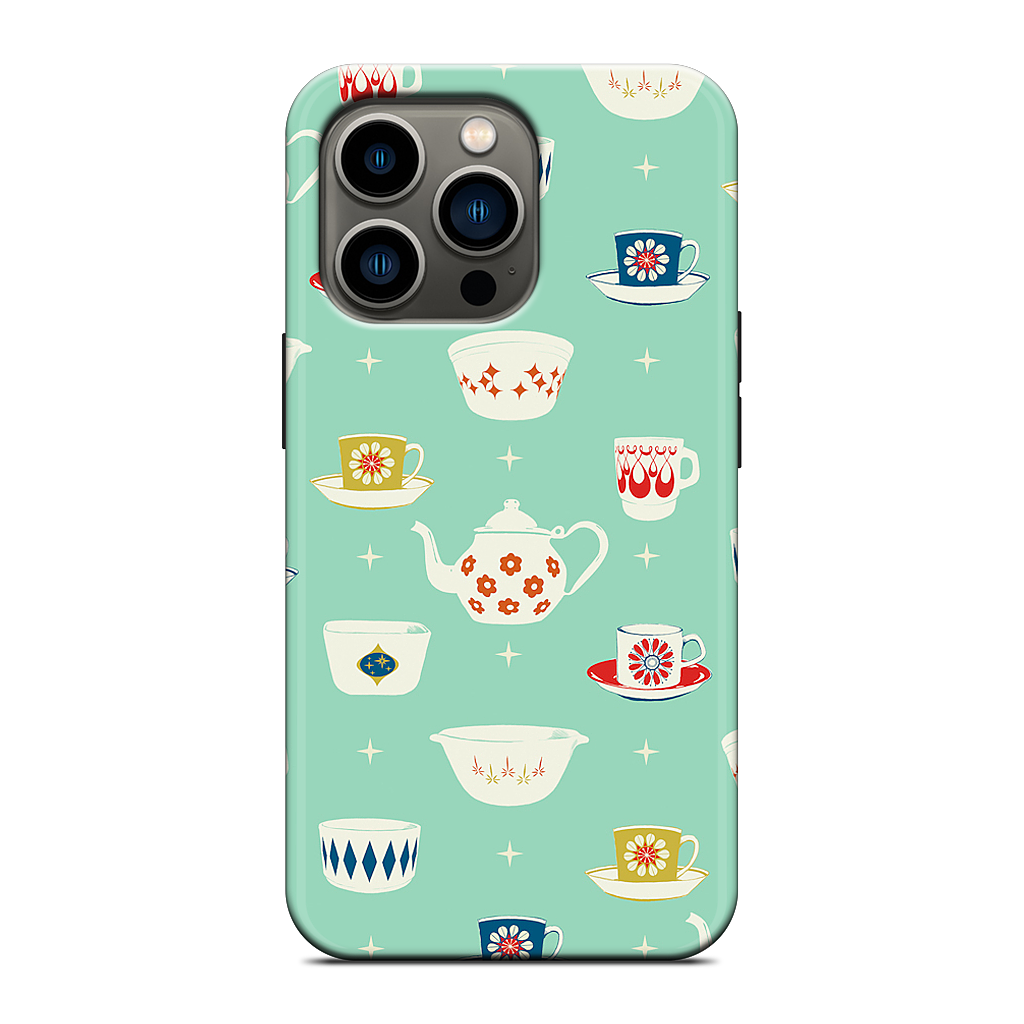 Happy Dishes iPhone Case