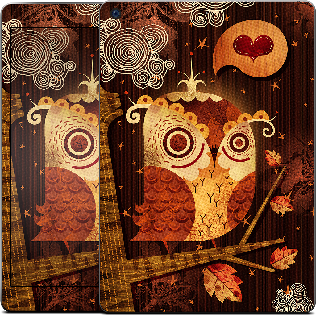 The Enamored Owl iPad Skin