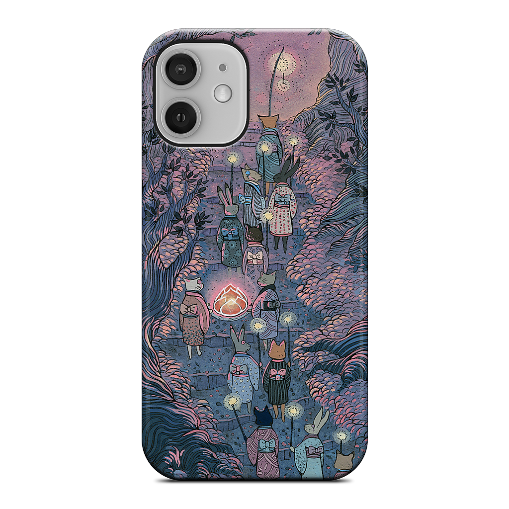 Woodland Procession iPhone Case