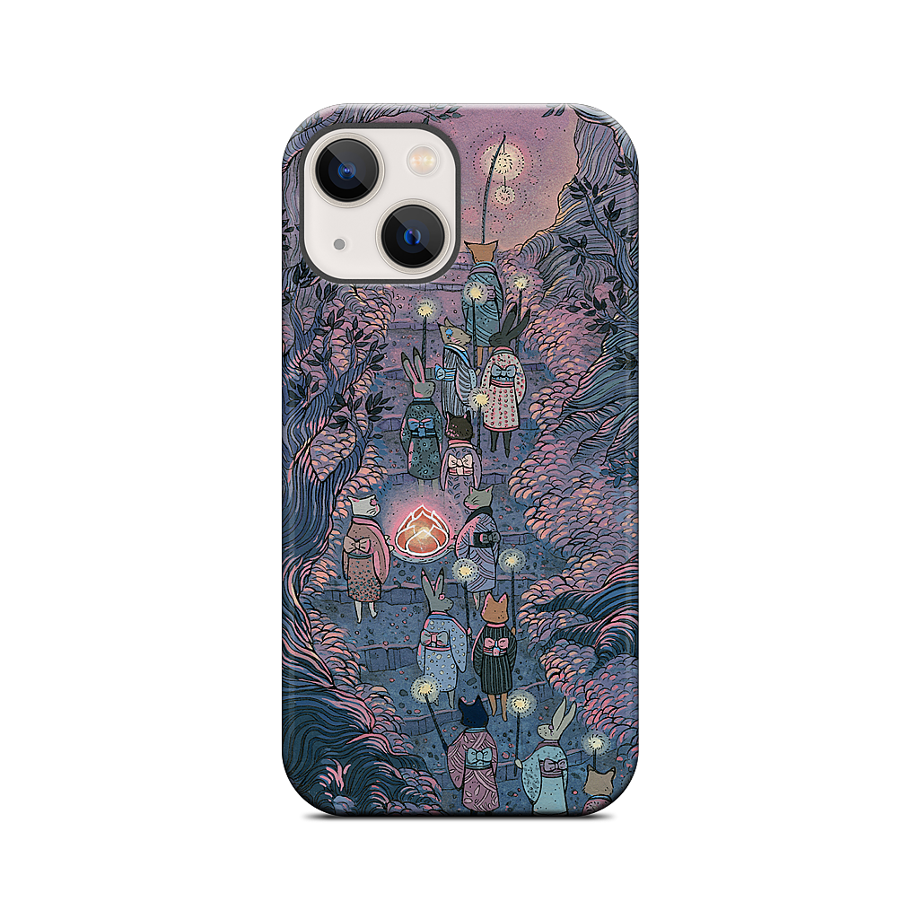 Woodland Procession iPhone Case