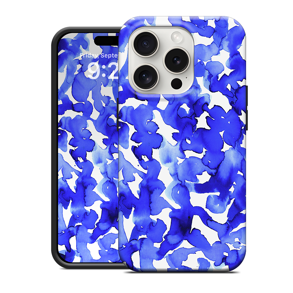 Energy Blue iPhone Case