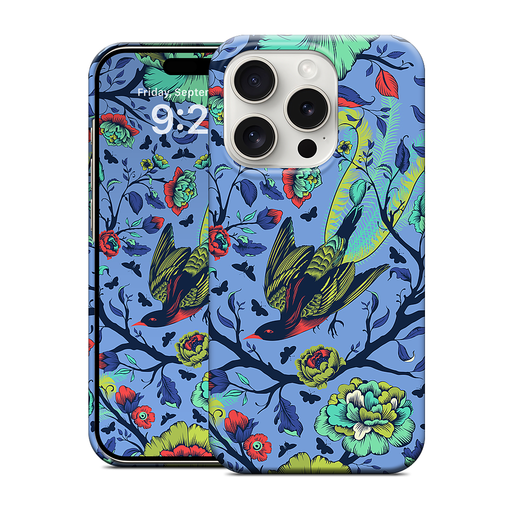 Tail Feathers Lupine iPhone Case