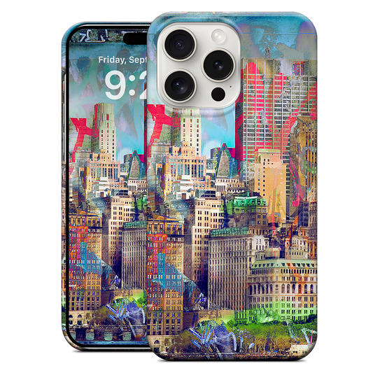 Graffiti Skyline iPhone Case