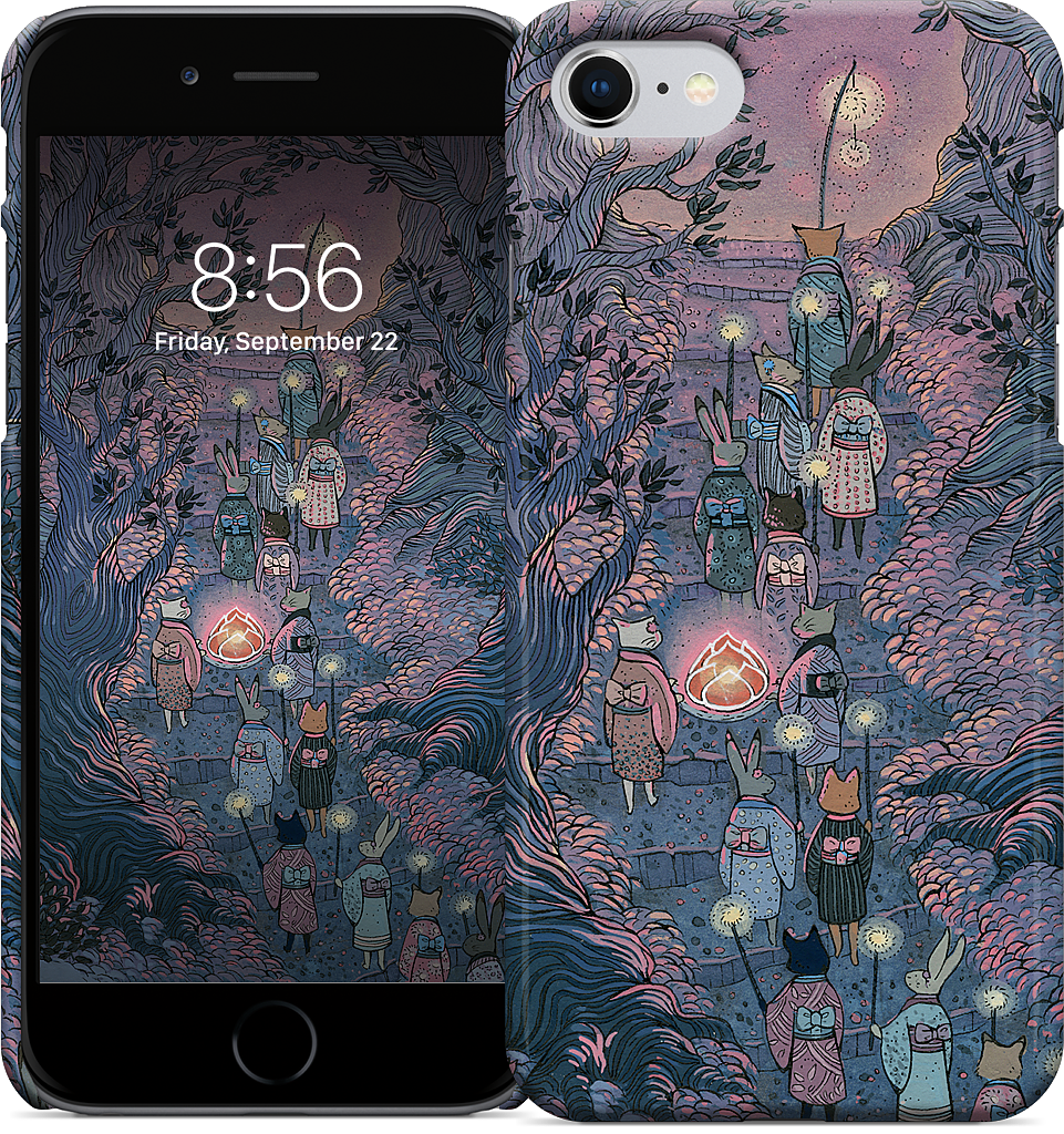 Woodland Procession iPhone Case