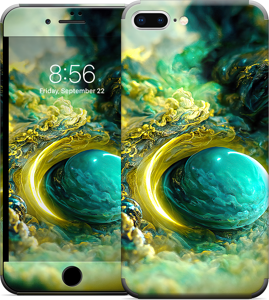 Planetary Accretion iPhone Skin