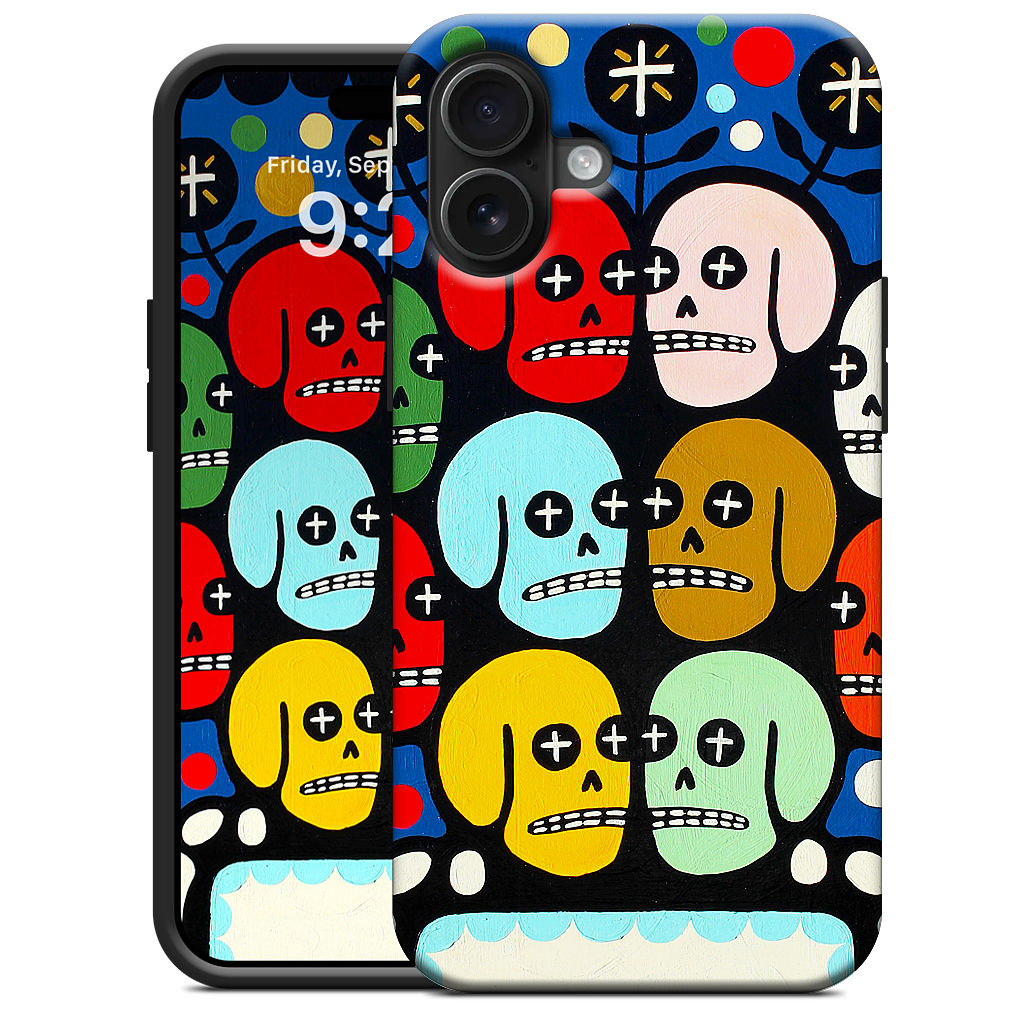 The Many Colors Of Death iPhone Case