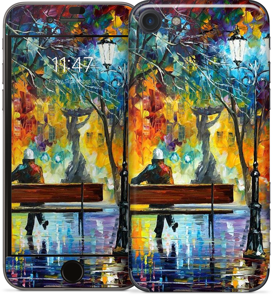 SLEEPLESSNESS by Leonid Afremov iPhone Skin