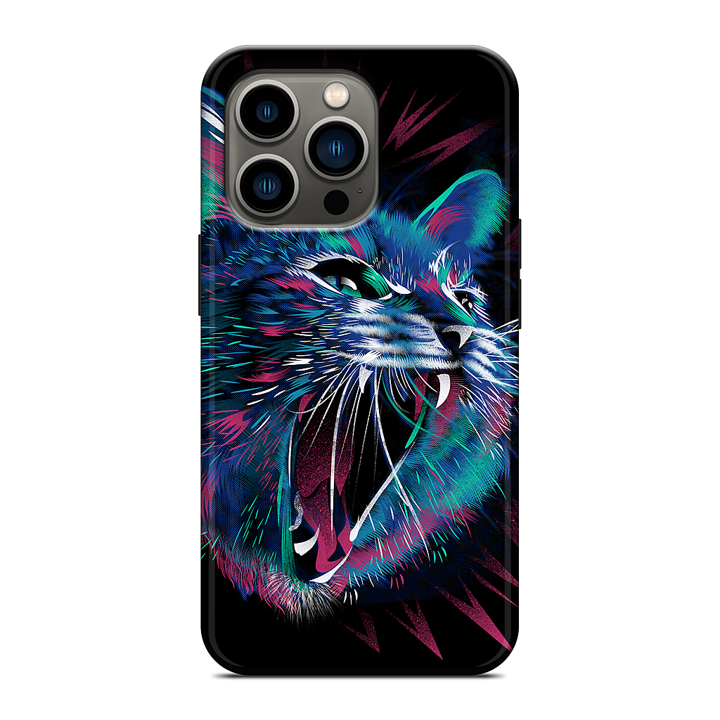 WILD CAT iPhone Case