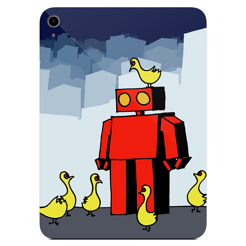 I Like Birds iPad Skin