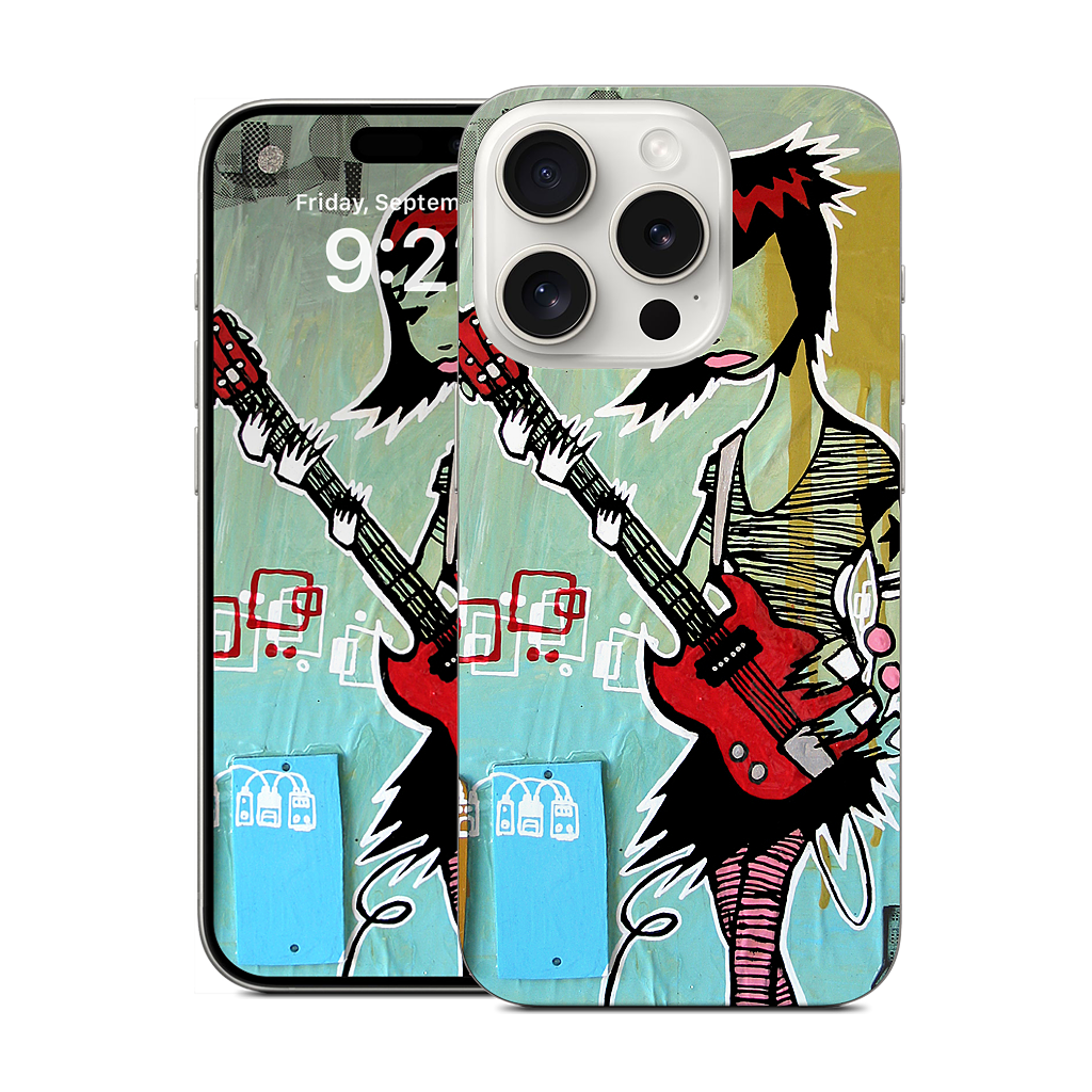 Guitar Hero iPhone Skin