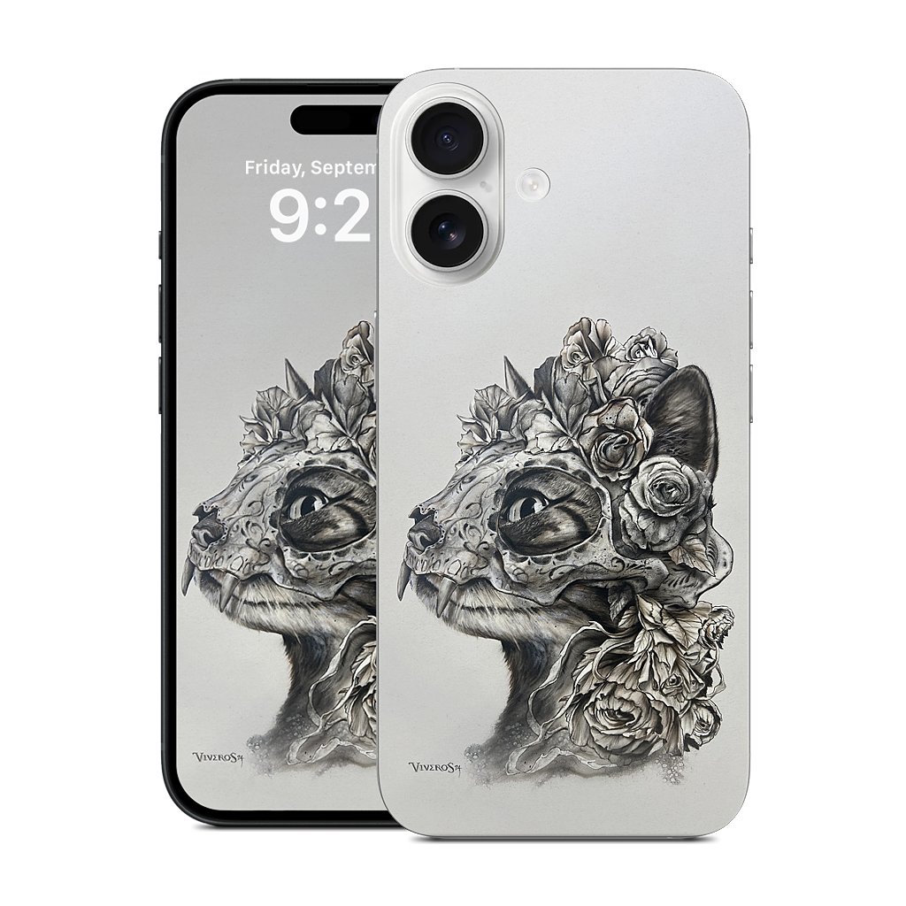 Muerte Cat iPhone Skin