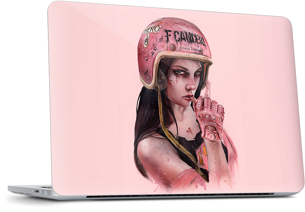 F Cancer MacBook Skin