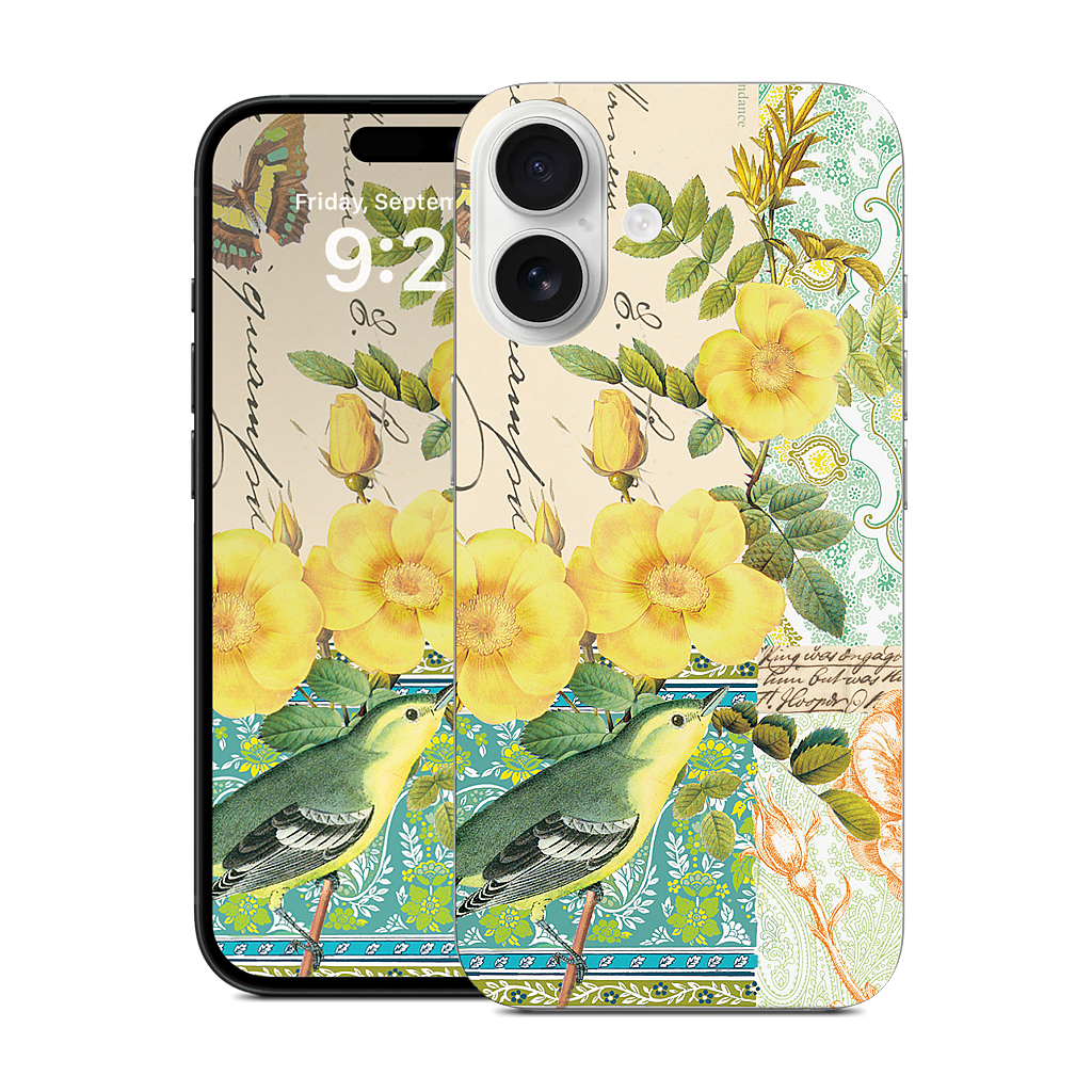 Yellow Bird iPhone Skin