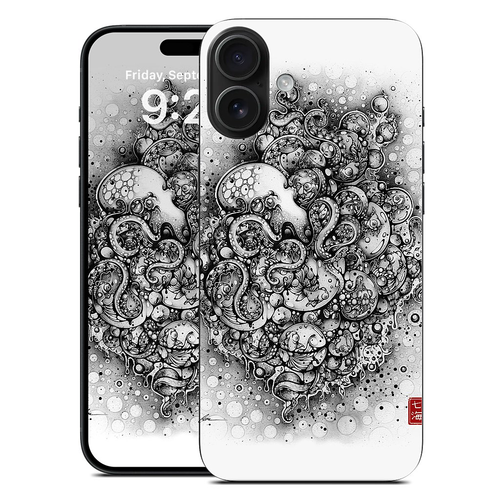 A Curious Embrace iPhone Skin