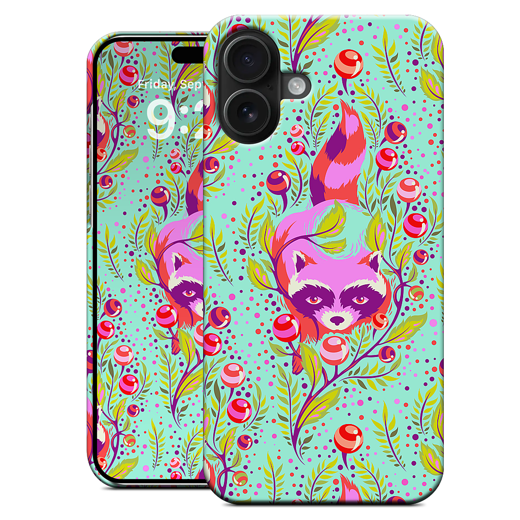 Raccoon Poppy iPhone Case